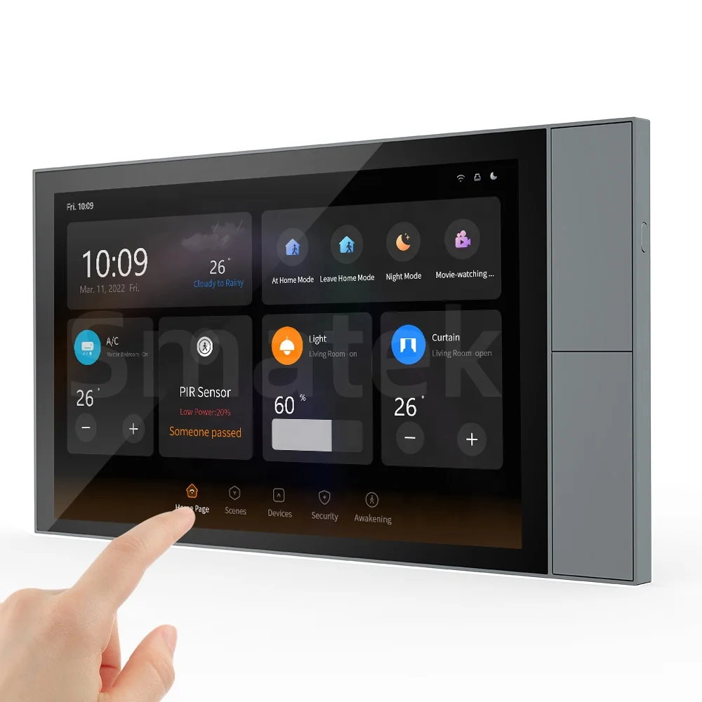 Layar Sentuh Digital Smart WiF - Smart Home Knx ulasan dan harga