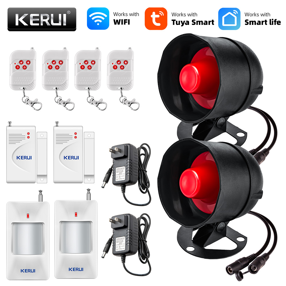 KERUI Tuya Smart WIFI Sistem A - Smart Home Ecosystems ulasan dan harga