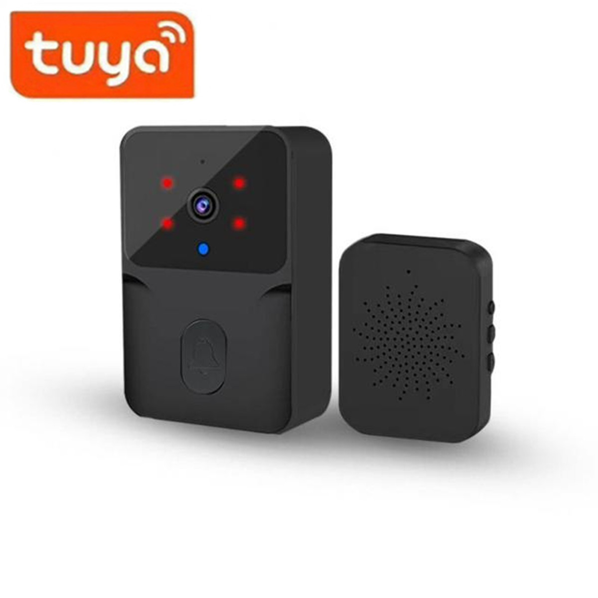 Bel Pintu Nirkabel WiFi Tuya K - Wifi Doorbell Camera ulasan dan harga