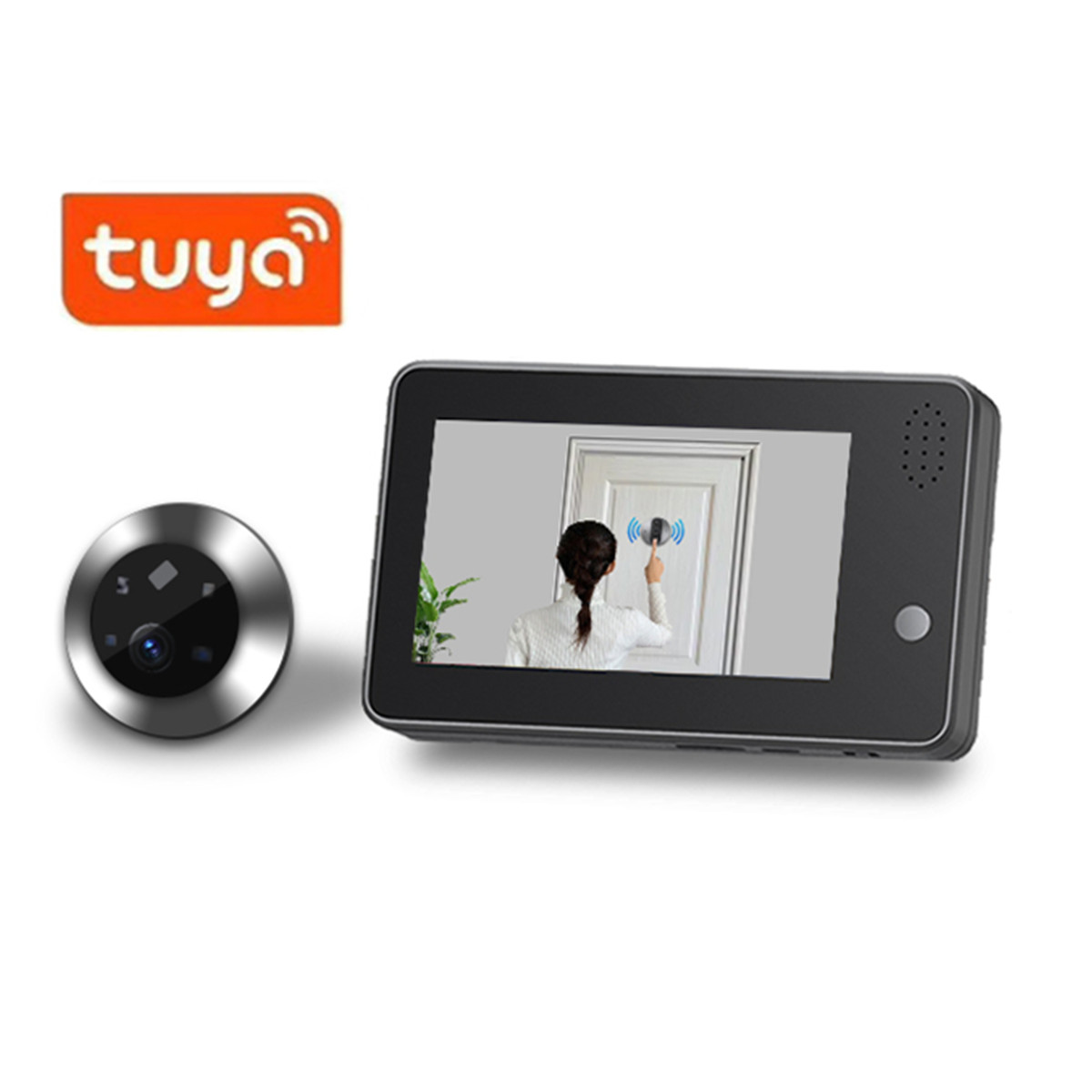 Bel Pintu WiFi Tuya Smartlife  - Wifi Doorbell Camera ulasan dan harga