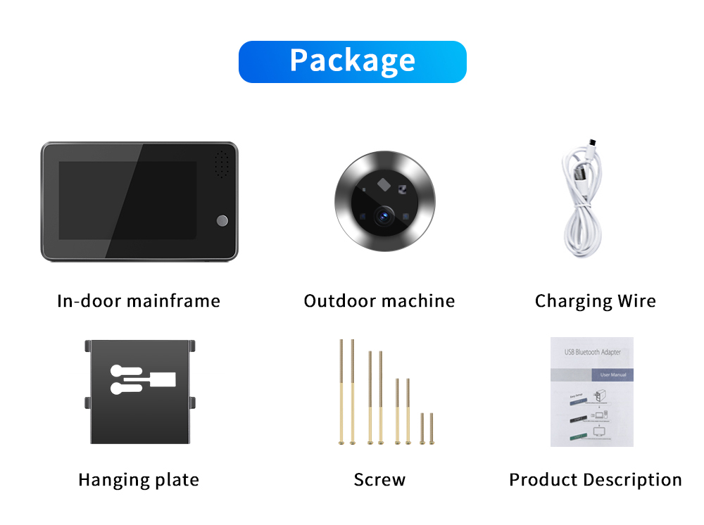 Bel Pintu WiFi Tuya Smartlife  - Wifi Doorbell Camera ulasan dan harga