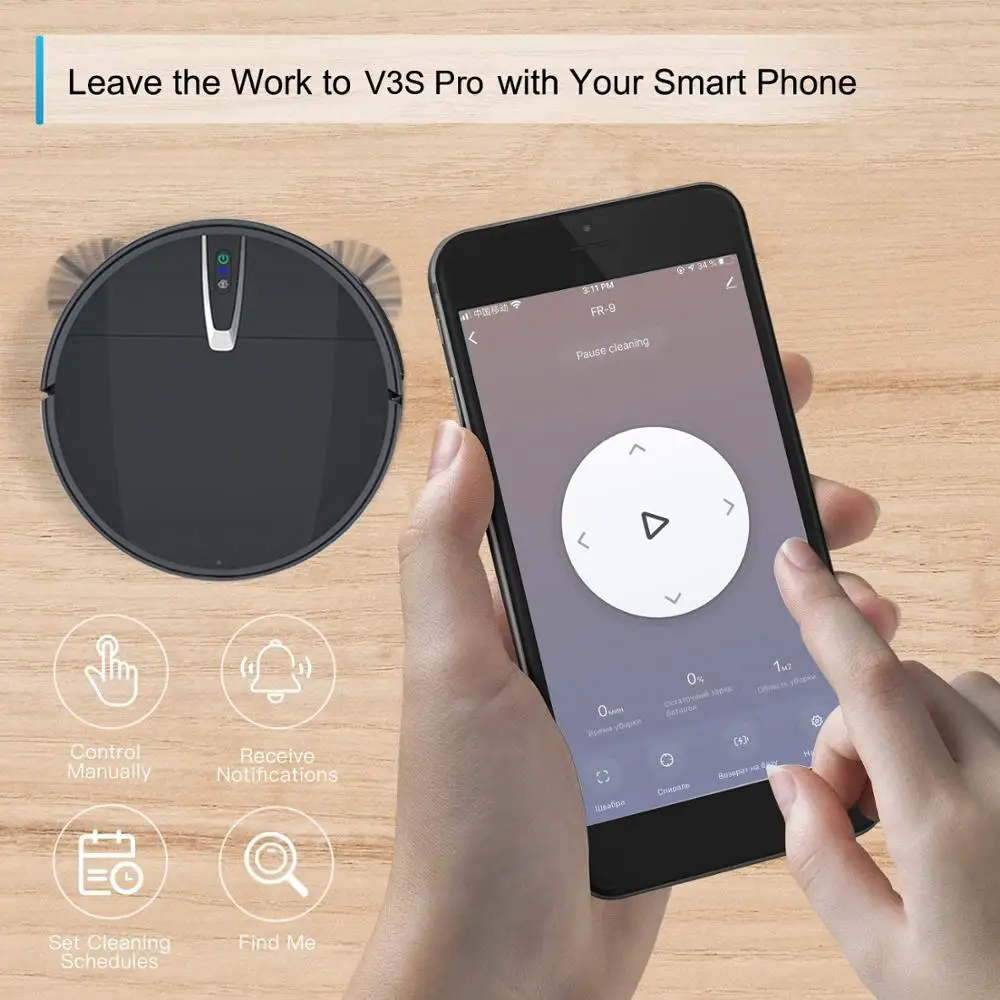 Robot Vacuum Cleaner Smart Mop - Smart Home Floor Plan ulasan dan harga