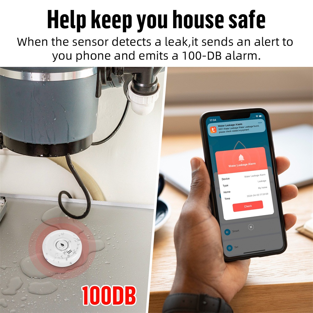 Fuers detektor kebocoran air A - Smart Home Ecosystems ulasan dan harga