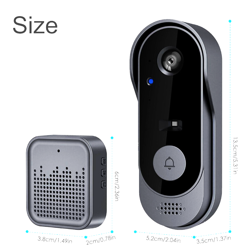 Aplikasi Tuya Sudut Lebar 170  - Wifi Doorbell Camera ulasan dan harga
