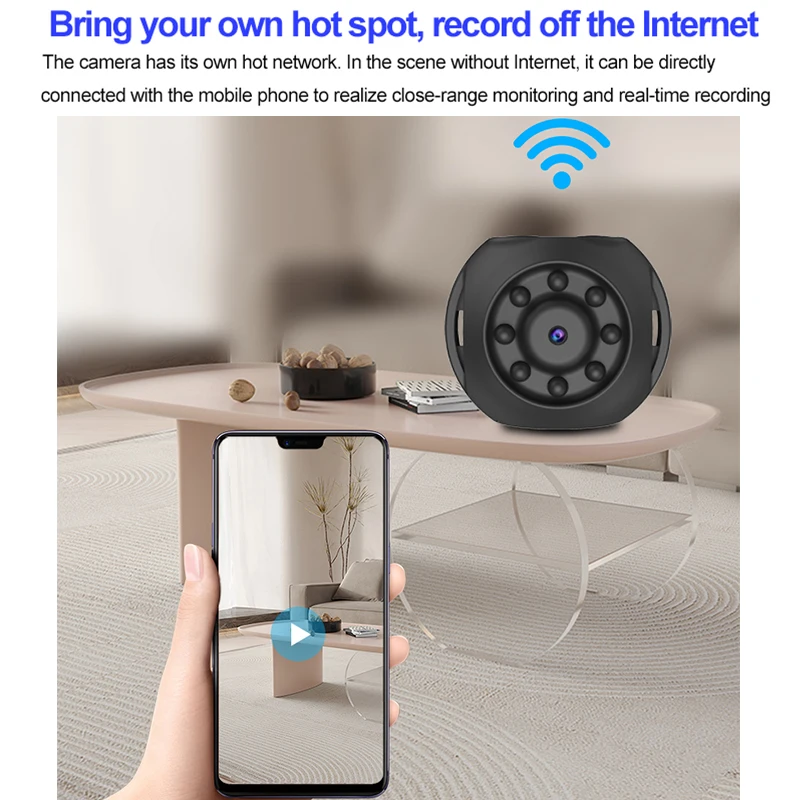 Kamera Mini Wifi WK10, Kamera  - Smart Home Kamera ulasan dan harga