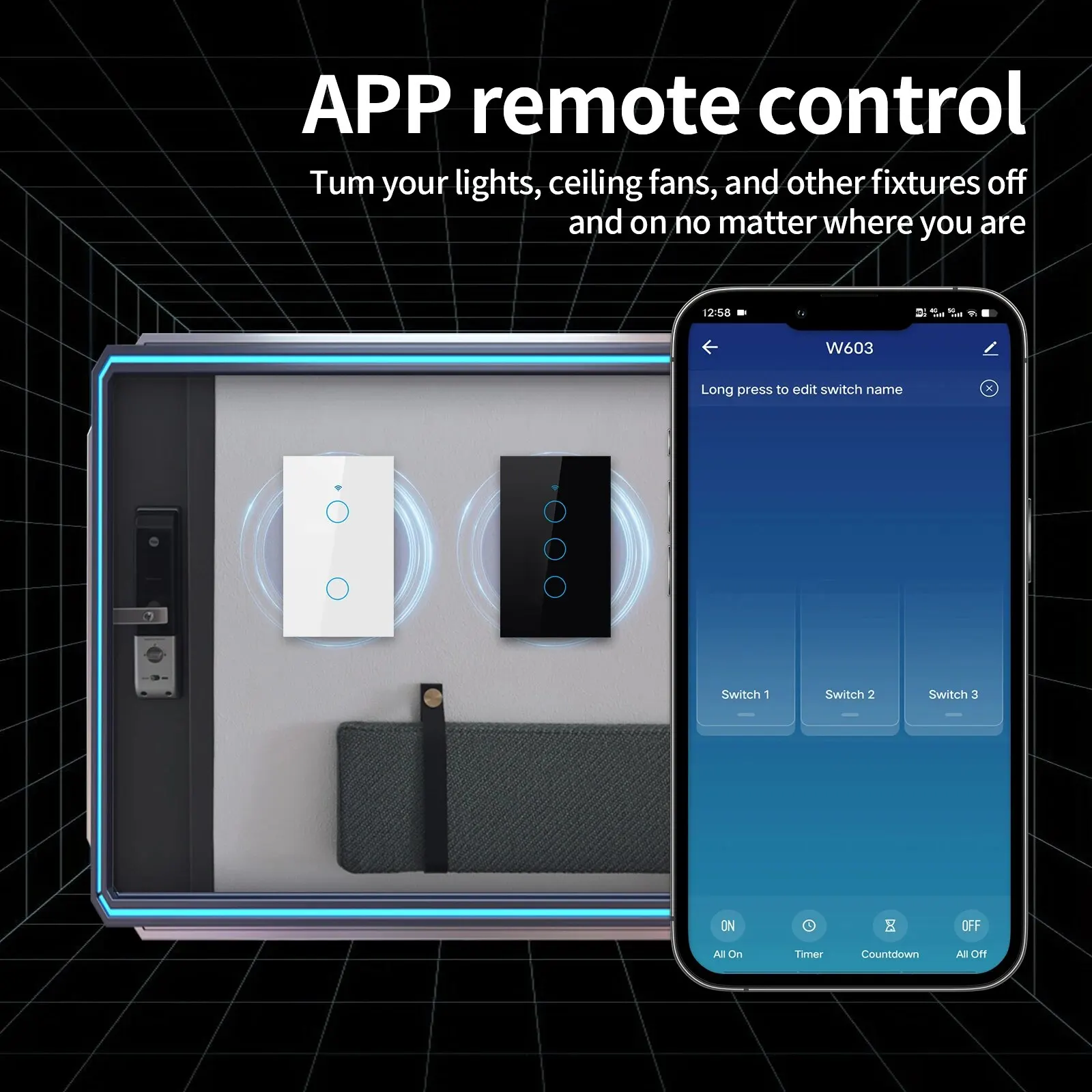 TNCE Tuya WiFi/Zigbee saklar l - Smart Home Internet ulasan dan harga