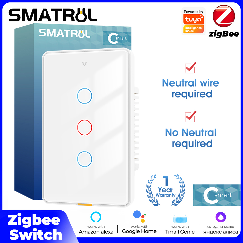 Tuya Zigbee Smart Light Touch  - Smart Home Internet ulasan dan harga