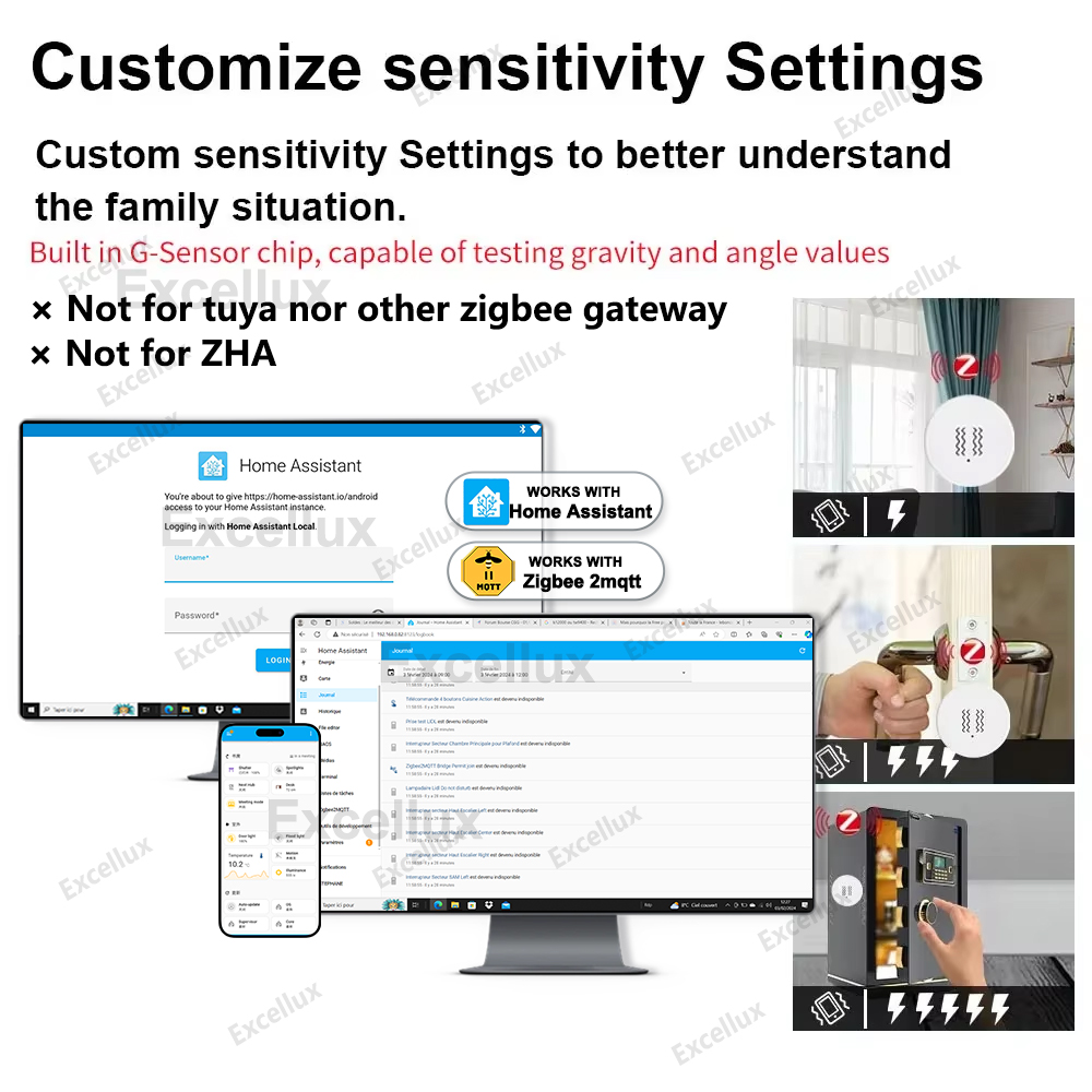 Zigbee 3.0 Sensor Getaran Pint - Smart Home Zigbee 3.0 ulasan dan harga