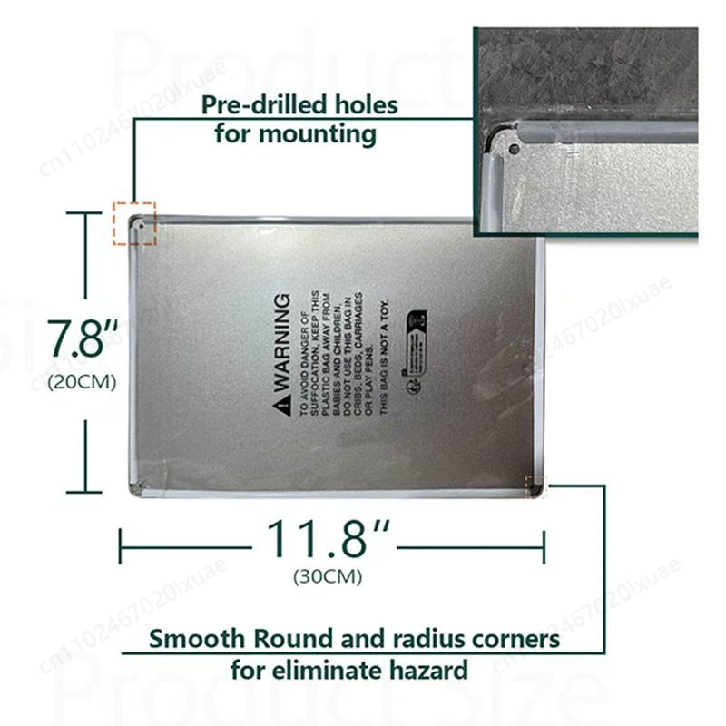 Poster Tanda Logam Aluminium V - Smart Home Icon ulasan dan harga