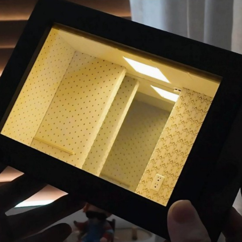 Cermin Infinity Abyss Kreatif, - Smart Home Retrofit ulasan dan harga