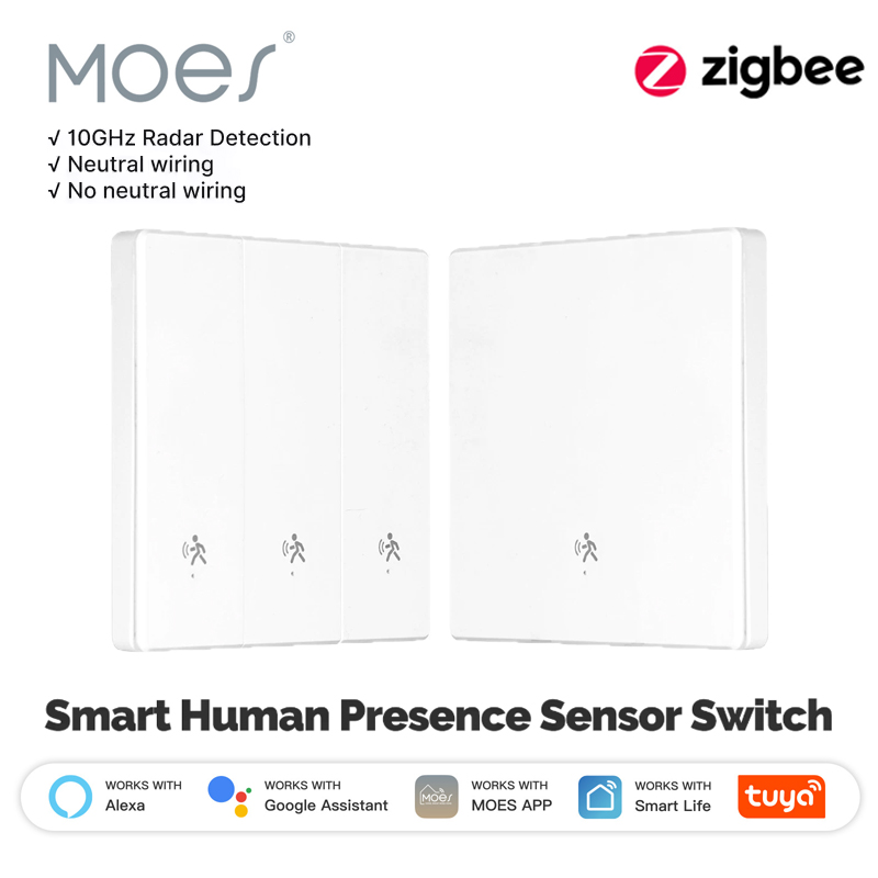 MOES Tuya ZigBee Smart Human P - Smart Home Retrofit ulasan dan harga