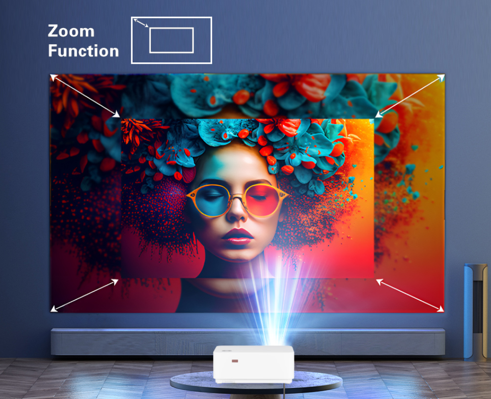 WZATCO D5A proyektor LED HD 10 - Smart Home Retrofit ulasan dan harga