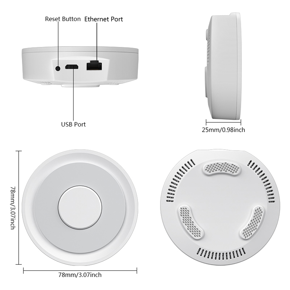 Tuya ZigBee Smart Gateway Home - Smart Home Zigbee 3.0 ulasan dan harga
