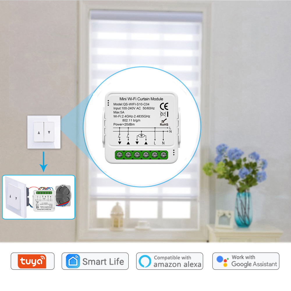 Tuya WiFi Zigbee Modul Sakelar - Smart Home Living Room ulasan dan harga