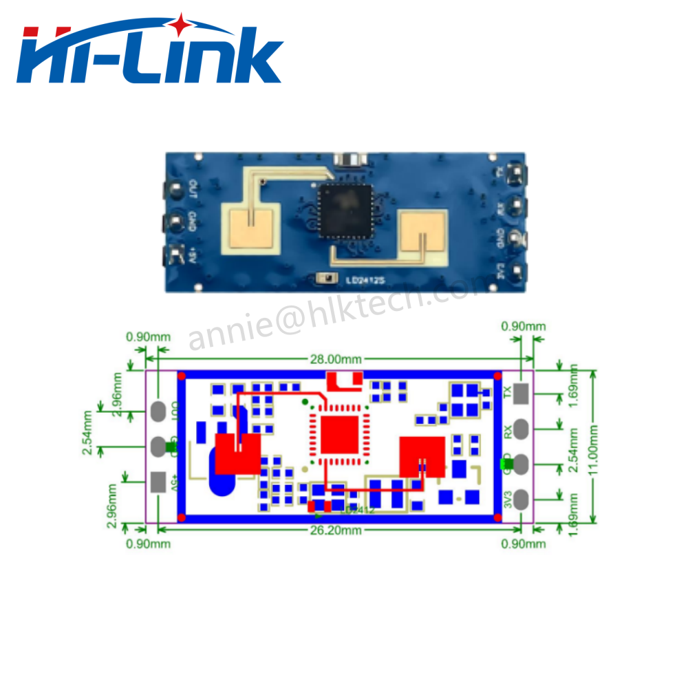 Hilink Baru HLK-LD2412 24GHz S - Smart Home Retrofit ulasan dan harga